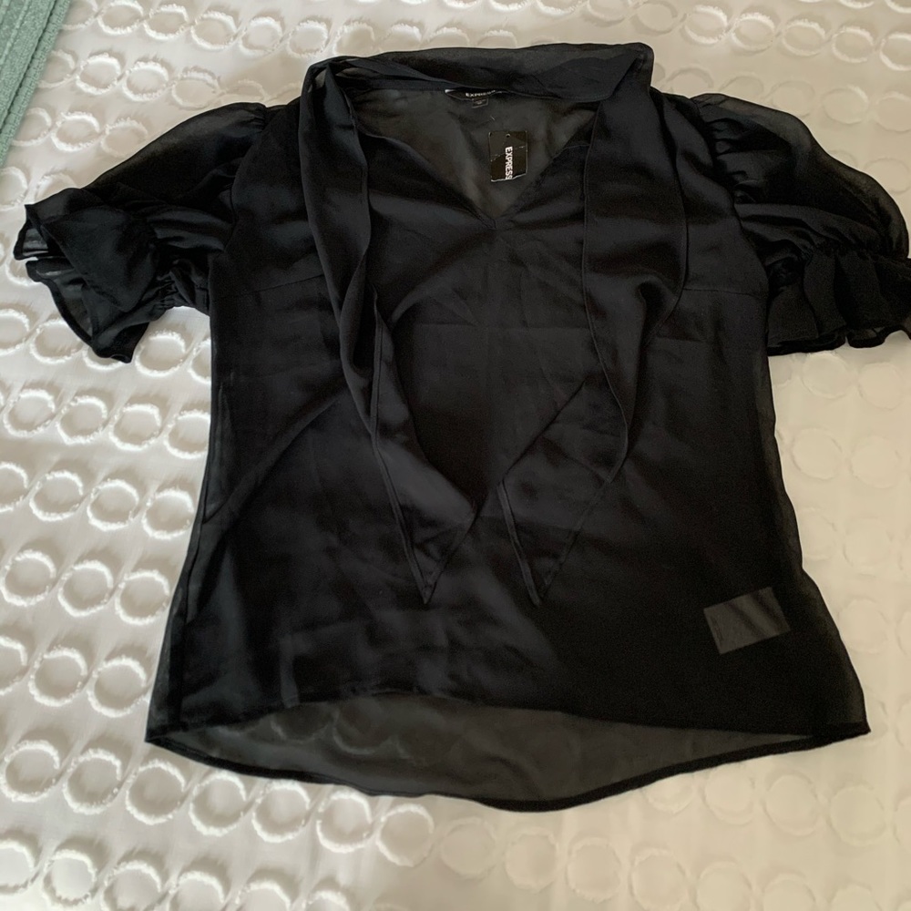 Express see through shirt